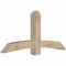 Ekena Millwork Bellingham Rough Sawn Timber Gable Bracket, Douglas Fir, 72"W x 33"H x 6"D x 6"F, 11/12 Pitch GBW072X33X0606BEL00RDF - alternate 2
